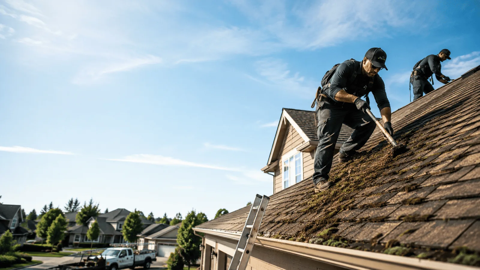 Roof Moss Removal in Bobtown, PA near me